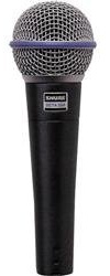 Shure Beta 58A - Microfono dinamico super cardioide con connettore XLR