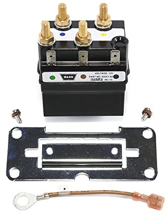 WARN 89579 12 V Vantage 4000 Schütz-Service-Set, Rot/Schwarz