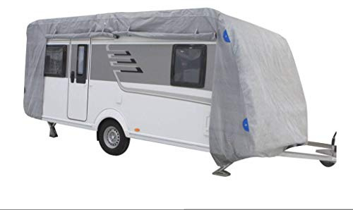 Wohnwagen-Schutzhülle Schutzhaube für Wohnwagen - Größe XXL (7,30 x 2,50 x 2,20 m)