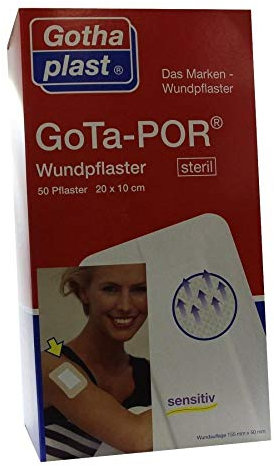 GOTA-POR Wundpflaster steril 100x200 mm 50 St