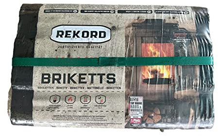 BRICCHETTI DI CARBONE REKORD DA 10 KG