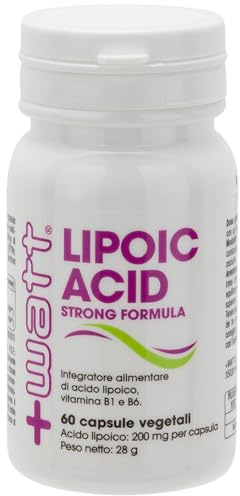 Lipoic acid Strong Formula - Integratore Alimentare di Acido Lipolico - 60 capsule