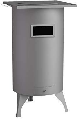 FM Poêle à Bois en Acier CH-7 8kW Rond