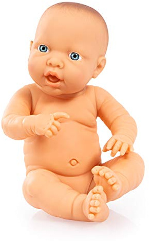 Bayer Design 94200AC Neugeborenen Babypuppe Mädchen, lebensecht, realistisch, 42 cm, Hellhäutig