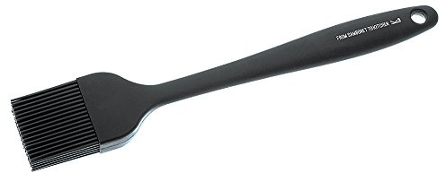 Rosenthal - Sambonet - Kuchenpinsel, Backpinsel, Bratenpinsel, Silikonpinsel - Silikon - Grau - 20cm