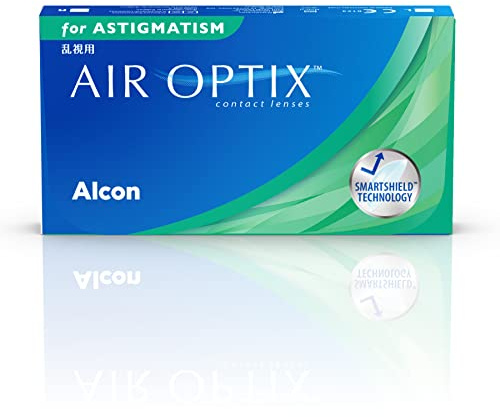 Air Optix for Astigmatism Monatslinsen weich, 3 Stück, BC 8.7 mm, DIA 14.5 mm, CYL -1.25, ACHSE 180, -3 Dioptrien