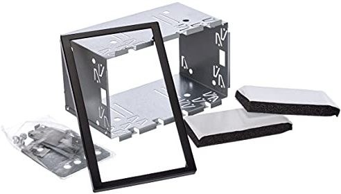 CarSystem24 IT-CS-001 DIN Doppel DIN Einbauschacht Metal Autoradio Radio Einbaurahmen 2DIN