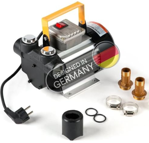 60L/min Pompe à fioul et diesel Pompe auto-amorçage pompe d'aspiration d'huile 230 V