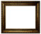 Barockrahmen Gold fein verziert 842 ORO, Leerrahmen, 18x24 cm