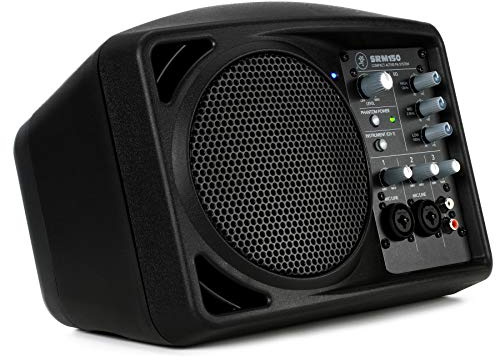 Mackie SRM150 5.25-Inch Compact Active PA System, Black