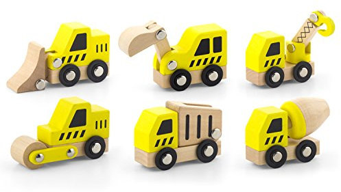 Viga Toys - Fahrzeugset Baustelle