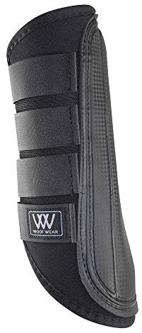 Woof Wear Single Lock Brushing Boots - Size:Large Color:Black