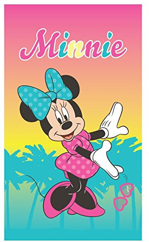 BERONAGE Badetuch Minnie Mouse Tropical 75cm x 150cm NEU & OVP Strandtuch STRANDLAKEN Handtuch BADELAKEN SAUNATUCH