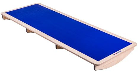 Sport-Thieme Schaukelbrett | Maxi | Balancieren & Wippen | Belastbar bis 200 kg | Holz | 170x62x14 cm