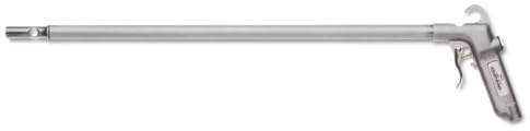 Guardair Long John Safety Air Gun with 36-Inch Aluminum Extension, High Performance OSHA Compliant Alloy Nozzle, Gray/Silver (75LJ036AA)