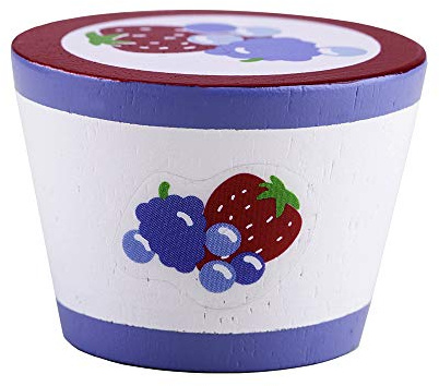 Bigjigs Lekmat i trä – yoghurt (en levererad)