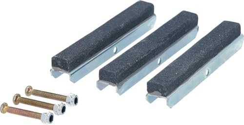 KS Tools 150.1196 Hon-Stein-Satz, Länge: 76 mm, für 150.1195 | Jeu de 3 pierres à déglacer pour 150.1195