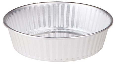 Pentole Agnelli Backform Aluminium Stärke 0.6 cm 30 cm grau
