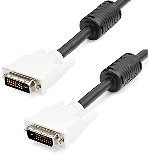 StarTech.com Dual Link DVI Cable - 3 ft - Male to Male - 2560x1600 - DVI-D Cable - Computer Monitor Cable - DVI Cord - Video Cable (DVIDDMM3)
