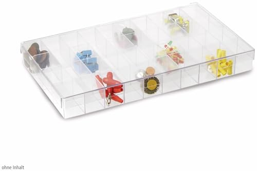 Caja organizadora universal, 40 compartimentos, compartimentos