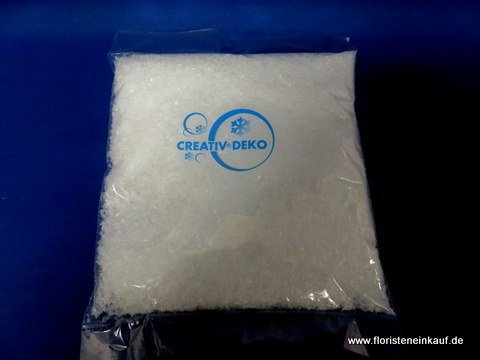 Streuschnee, Dekoschnee, Kunstschnee, weiß, 300g