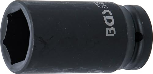 BGS 5732 | Llaves de vaso impacto hexagonal, largo | entrada 20 mm (3/4) | 32 mm