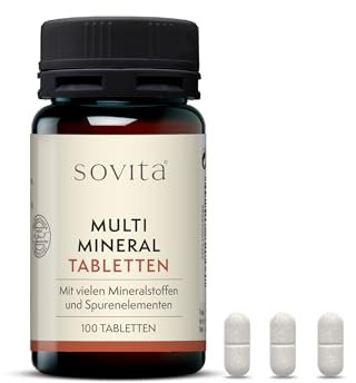 Sovita Multi Mineral Tabletten | Unterstützung für Knochen, Immunsystem & Stoffwechsel