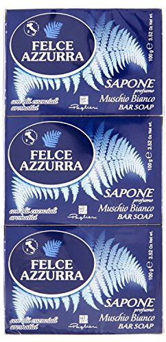 Felce Azzurra Seife Moschus 100 g, 3 Stück