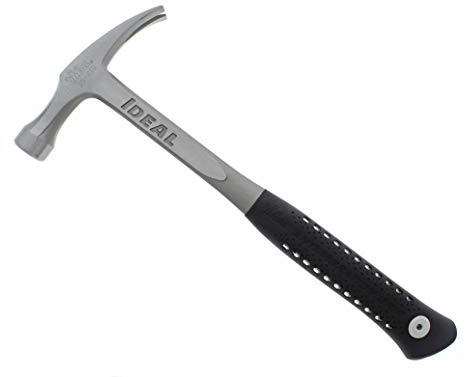 IDEAL Electrical 35-210 Drop-Forged Hammer - Electrician's Hammer 28.5 oz. 14-1/2 in. Claw Hammer