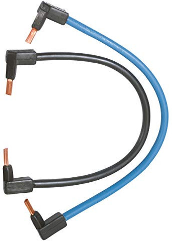 LEGRAND - Lot de 2 Cordons de Repiquage pour Tableau Electrique - 1 Cordon Phase + 1 Cordon Neutre - Pour Appareil avec Bornes à Vis - Fabriqué En France - Longueur 270 mm