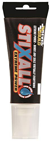 Everbuild Stixall Extreme Power, bygglim och tätningsmedel Hybrid, vit, 80 ml