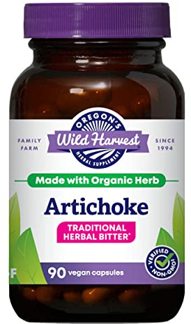 Oregon's Wild Harvest Artichoke Organic Herbal Supplement, 90 Count