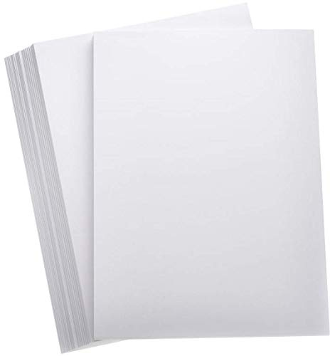 100 x ark A4 premium snövit skrivare hantverk kort decoupage 160 gsm