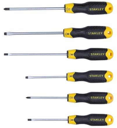 Stanley 6-Piece Cushion Grip2 Screwdriver Set