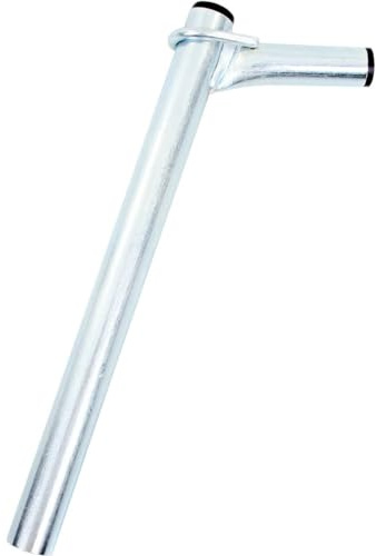 Sattelstütze festgesteckt, 25,4 x 300 mm, Stahl, silberfarben