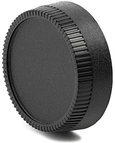 Capuchon arrière d'objectif Compatible avec Nikon F/Nikkor/Compatible avec Zeiss/Compatible avec wallimex Pro, Baïonnette Couvercle, Capot de Protection Nikon F Mount (AF-S, AF-P, AI)