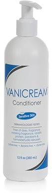 Pharmaceutical Specialties Free and Clear Hair Conditioner for Sensitive Skin, Fragrance Free, 12 oz.