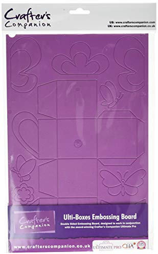 Crafter's Companion - Ultimate Pro Prägeschablone Ulti-Boxes für Schachteln, Lila