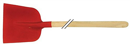 KRUMPHOLZ 5102 Schaufel Größe 2 rot, ölgehärtet, Eschen-L-Stiel