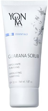 Yon-Ka Guarana Scrub | Gentle Exfoliating Face Cleanser with Rice Bran & Guarana Seed | Smooths Pores, Detoxifies & Revives Complexion | For Sensitive & Acne-Prone Skin | 1.87 fl oz