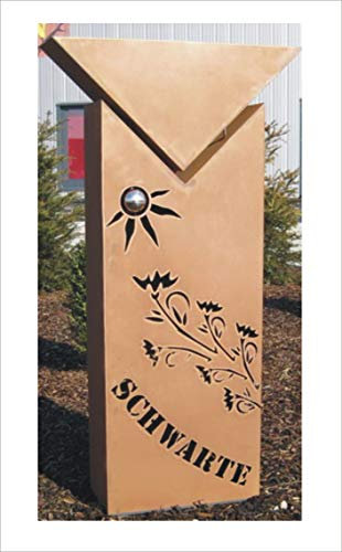 Generisch individuell gestaltbare Säule RS86 Gartensäulen Blumensäule Fackel Gartendeko …