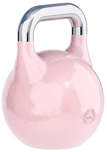GORILLA SPORTS® Competition Kettlebell 8–40 kg, Massivstahlguss, 9 Farben