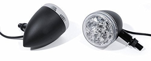 LED Rücklicht Bremslicht Blinker schwarz Motorrad universal Custom für Harley Davidson Honda Suzuki Yamaha BMW
