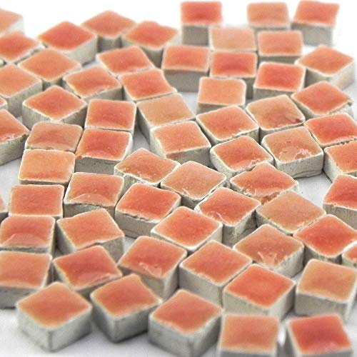 ALEA Mosaic Mini Mosaïque (5x5x3mm), 1000 tesselles, Orangé Saumon, WR02