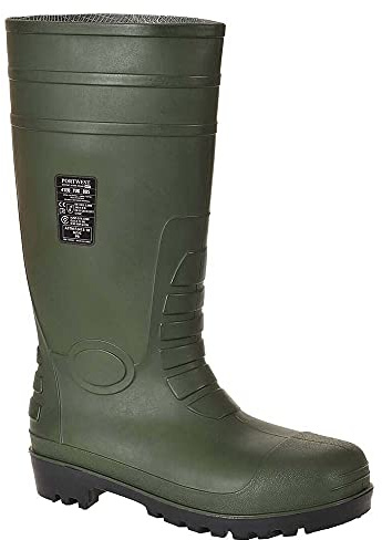 Portwest herr Steelite Total Wellington S5 säkerhetsskor - EN säkerhetscertifierad, 6 UK, gRÖN, 1