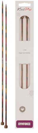 KnitPro - Set Ferri per Lavorare a Maglia, in Legno, 30 cm 3.5 mm