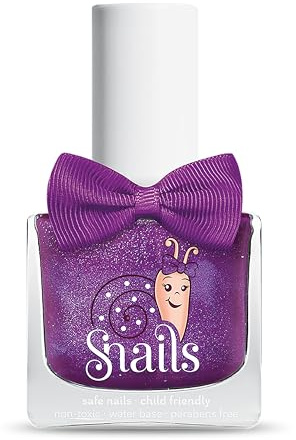 Snails 511605 Kinder Nagellack Raspberry Pie, auf Wasserbasis, abwaschbar, unbedenklich, vegan, 10.5 ml