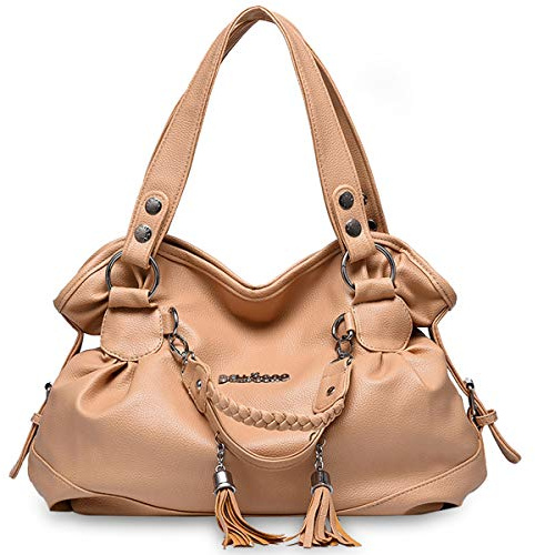 Nicole&Doris Handtasche Damen Schultertasche Damen Große Umhängetasche Frauen Henkeltasche Hobo Tasche für Mädchen