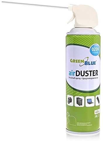 Green Blue GB400 Druckluft Spray 400ml Air Duster Reinigung Druckluftspray Druckluftreiniger Pressluft Computer Reiniger