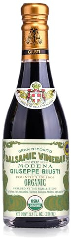Giuseppe Giusti Aceto Balsamico di Modena IGP Biologico Bio Balsamessig aus Modena in Traditionsflasche (1 x 0.25 l)